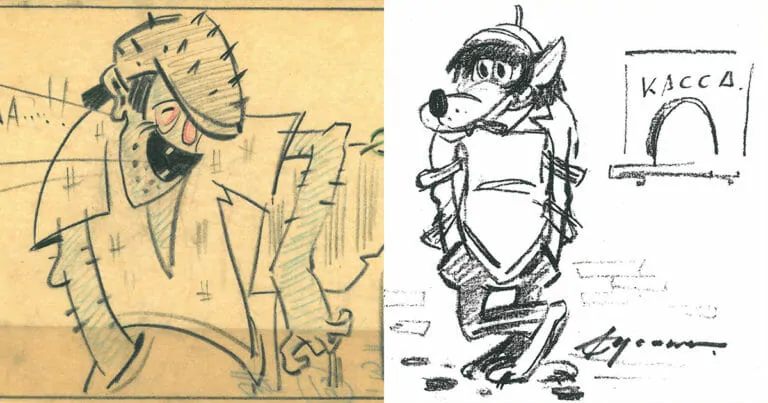 Тест: Угадайте советского мультгероя по его изначальному эскизу