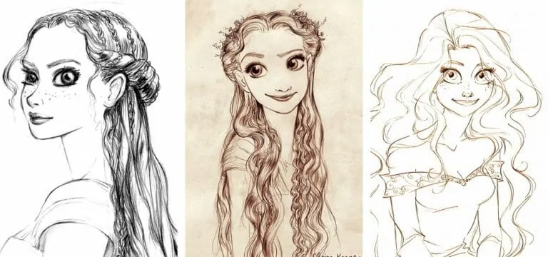 Тест: Люди, отгадавшие всех этих диснеевских персонажей по одному наброску, заслуживают уважения