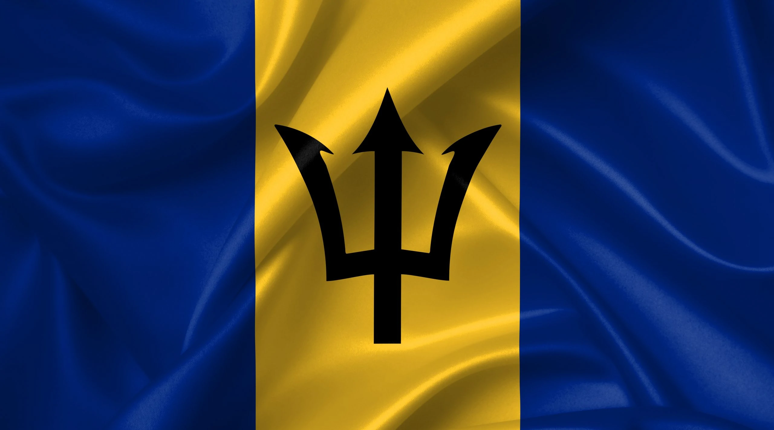 Барбадос флаг. Barbados флаг. Трезубец Барбадос. Флаг Барбадоса и Украины. Флаг синий желтый синий с трезубцем.