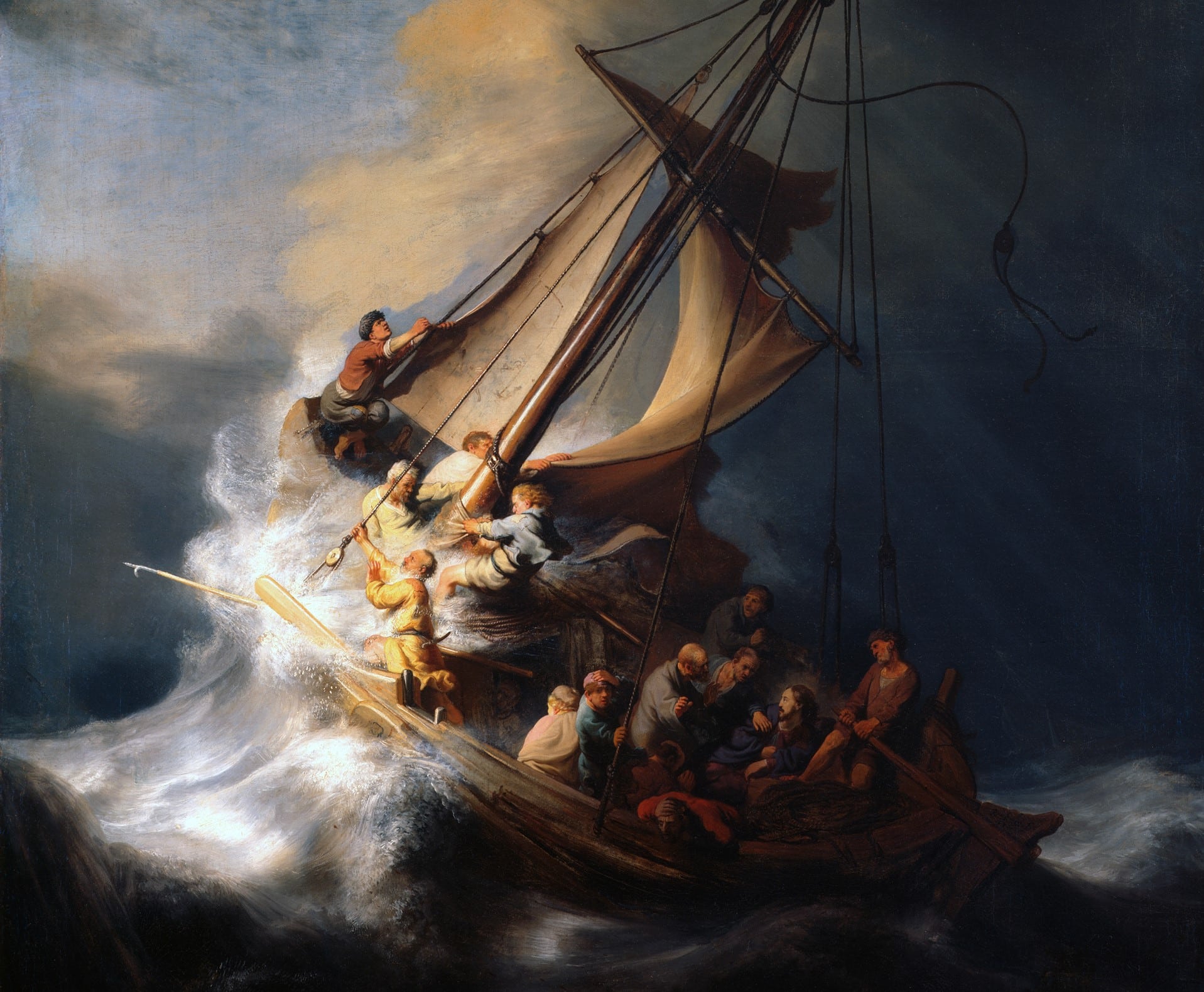 Рембрандт христос во время шторма на море. Рембрандт шторм на Галилейском море. Рембрандт буря на море Галилейском. Рембрандт галилеево море. Рембрандт, “шторм на Галилейском озере”.