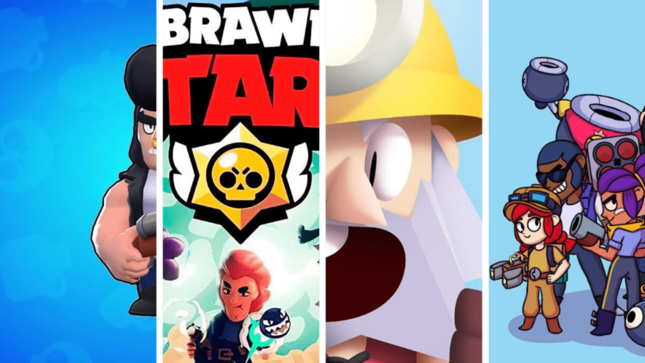 Фото всех бравлеров из brawl stars на одной картинке