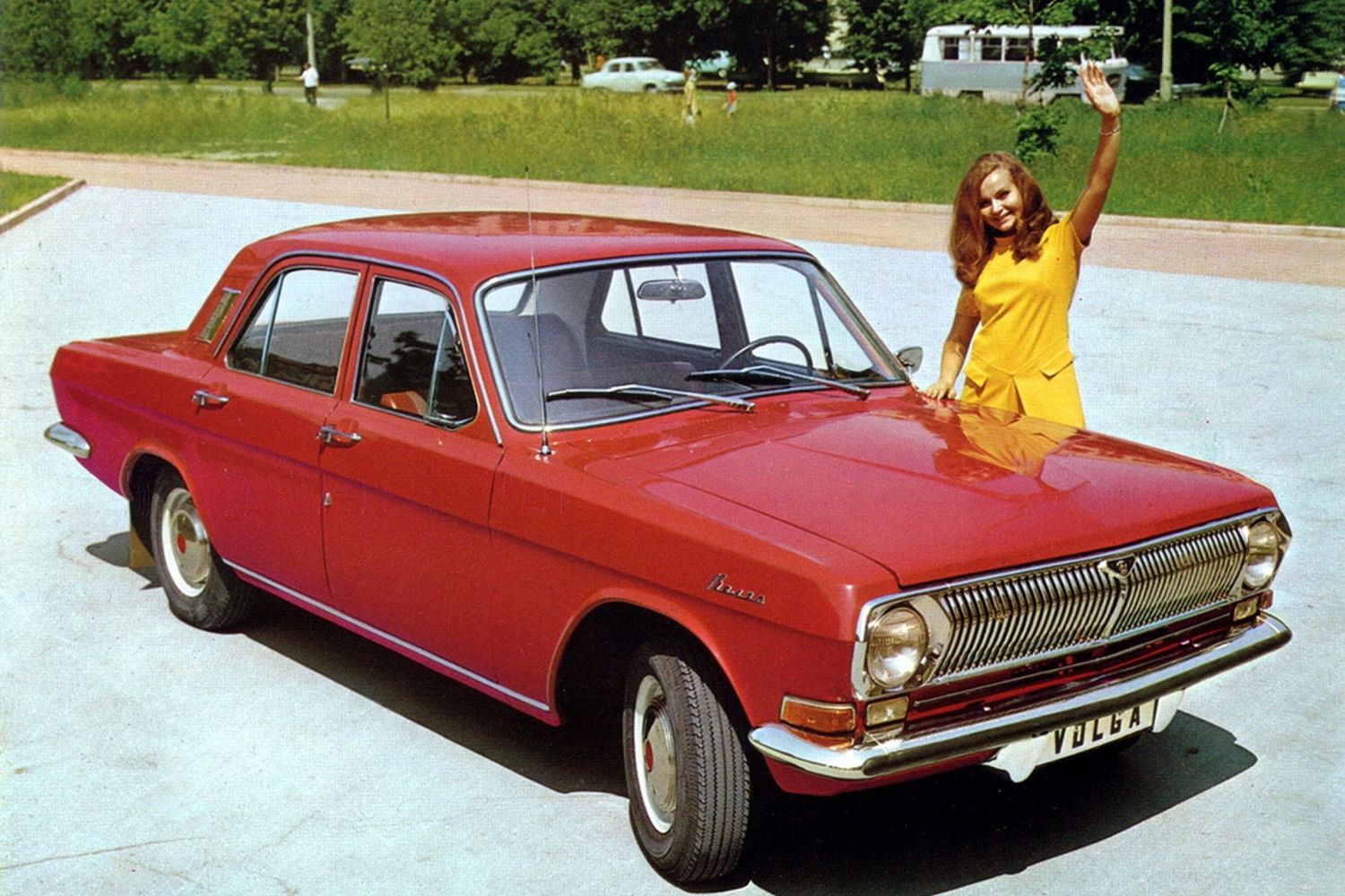 ГАЗ-24 Волга реклама СССР