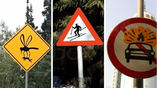 Тест: Вы догадаетесь, что значат дорожные знаки в других странах?