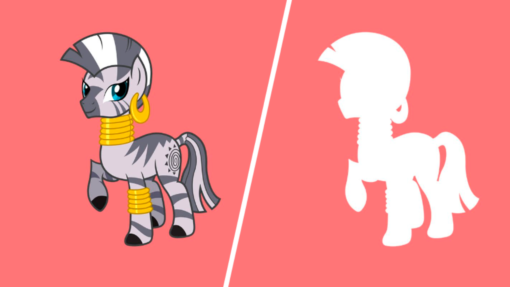 Тест по My Little Pony: Угадай не главную пони по силуэту
