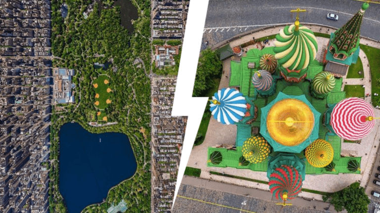 Тест: Угадай город с высоты птичьего полета