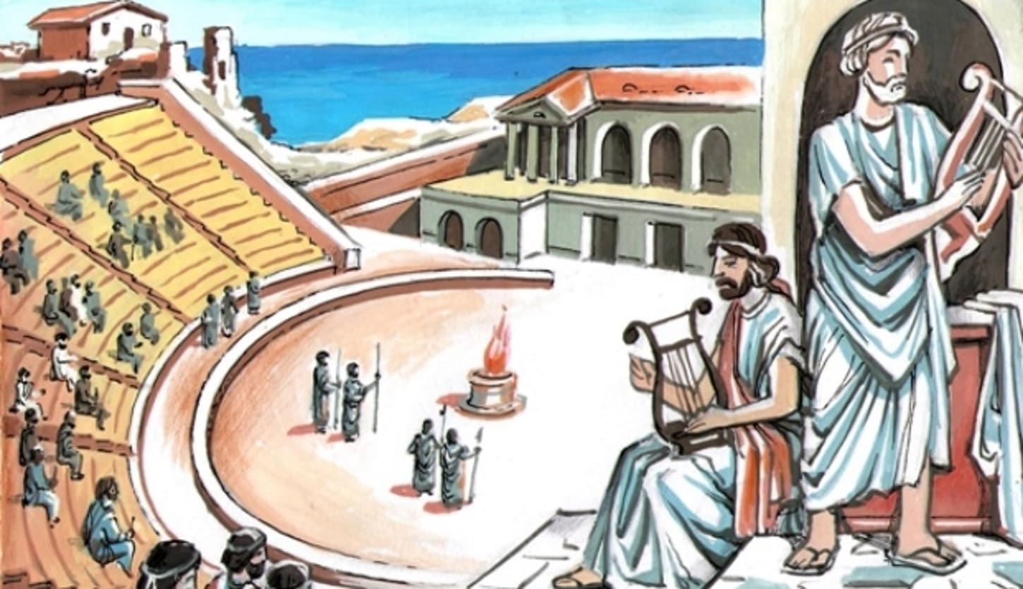 Театр в древней Греции представления