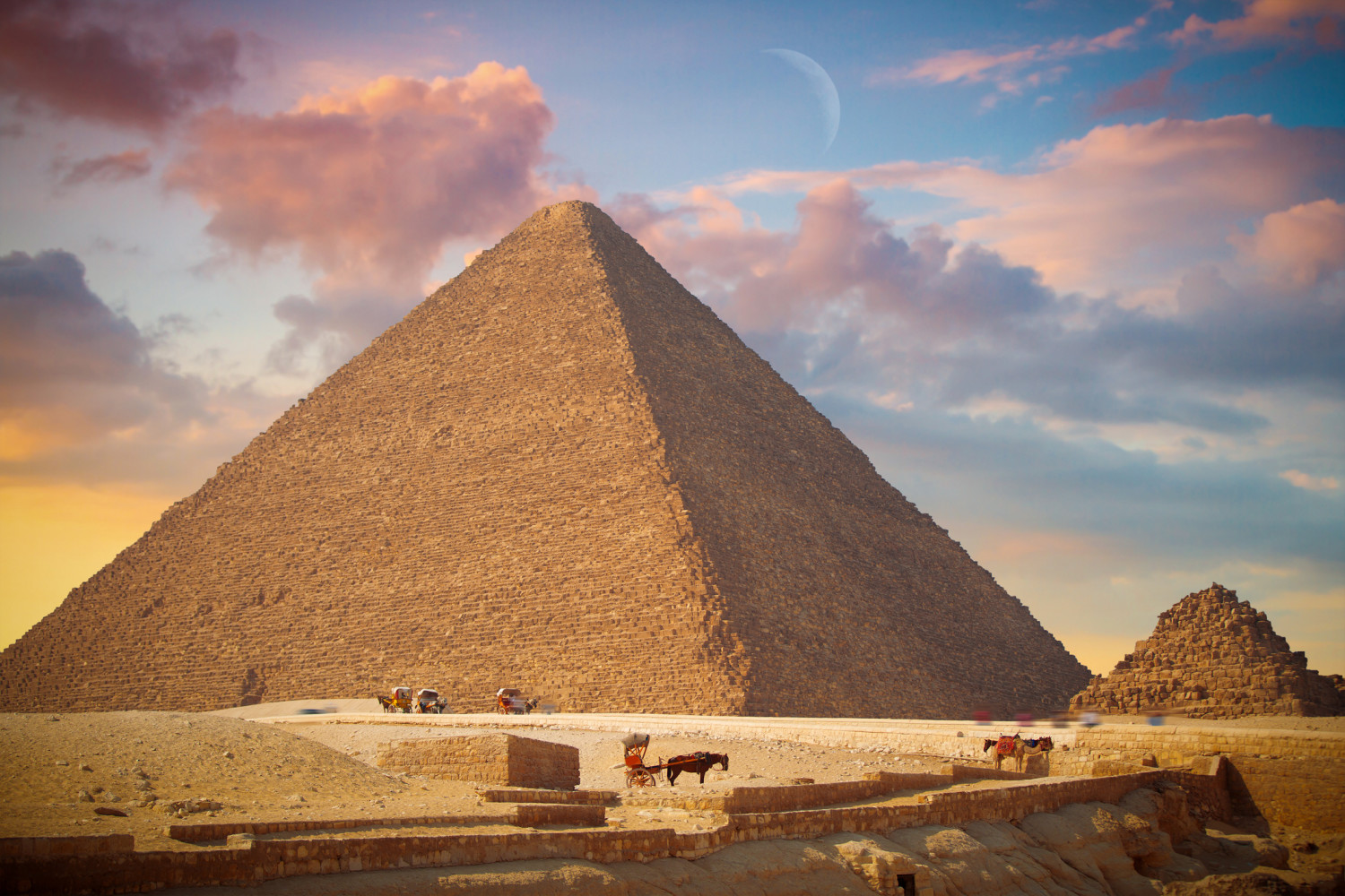 пирамида чудо света