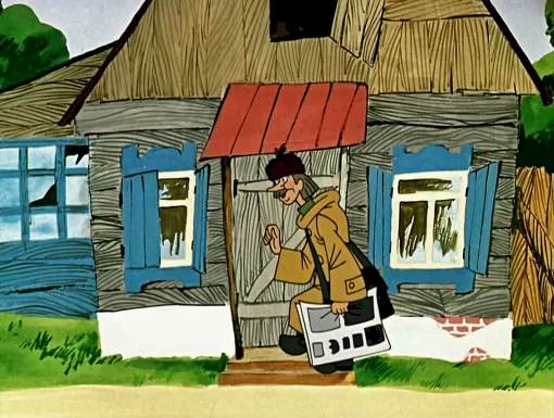 Тест на по кадрам советских мультфильмов: Из каких мультфильмов эти дома?