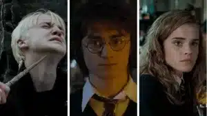 Можете ли вы сказать, из каких фильмов о Гарри Поттере взяты эти 15 кадров?