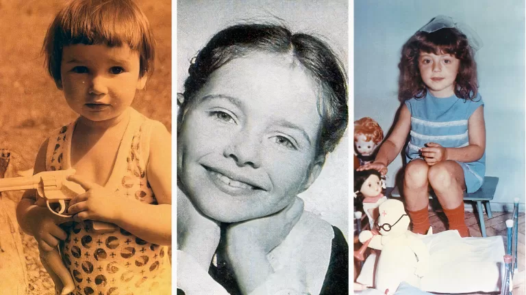 Красавицы России в советском детстве. Сможете узнать хотя бы 5 из них ?