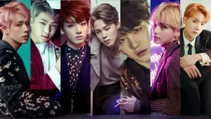 Все участники группы BTS