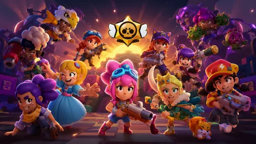 Все женские персонажи Brawl Stars