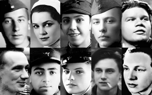 Узнаете ли вы актеров воевавших в Великой Отечественной войне?