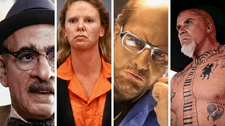 Сможете ли вы узнать ваших любимых голливудских актёров прошлого в гриме?