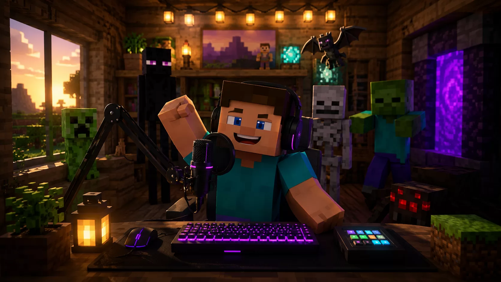 Тест Как хорошо ты знаешь Minecraft