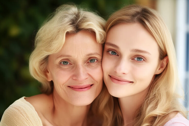 Сможете ли вы корректно определить, кто из изображенных на фото – мама, а кто – дочка?