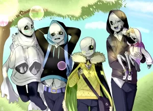 Кто ты из четырех призраков Андертейл?