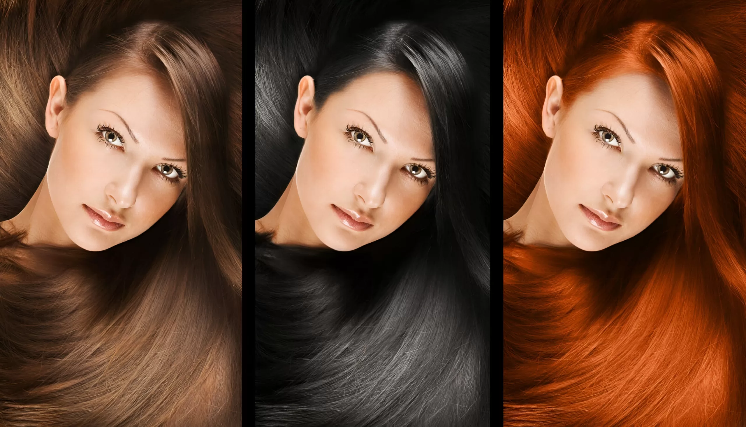 фото девушек с разным цветом волос