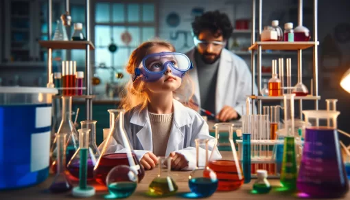 Химический эксперимент: тест на школьные знания