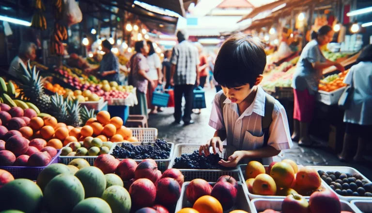 Только 35% детей могут правильно определить все эти 25 фруктов