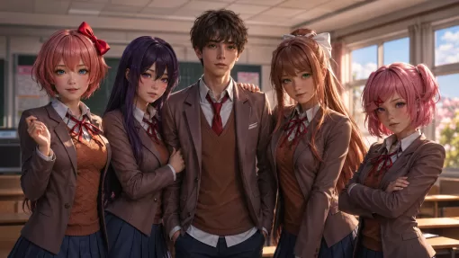 Тест Кто ты из Доки Доки литературный клуб DDLC