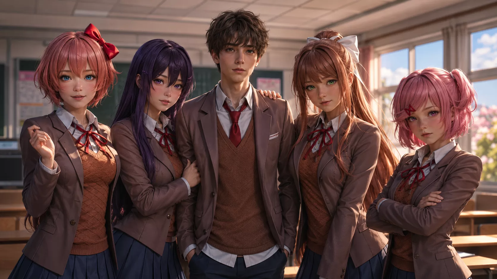 Тест Кто ты из Доки Доки литературный клуб DDLC