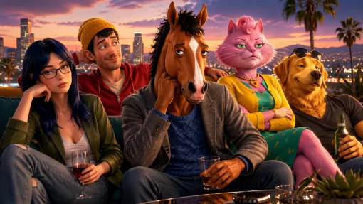 Кто ты из героев сериала «Конь БоДжек»?