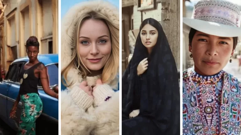 Сможешь определить из какой страны девушка на фото?