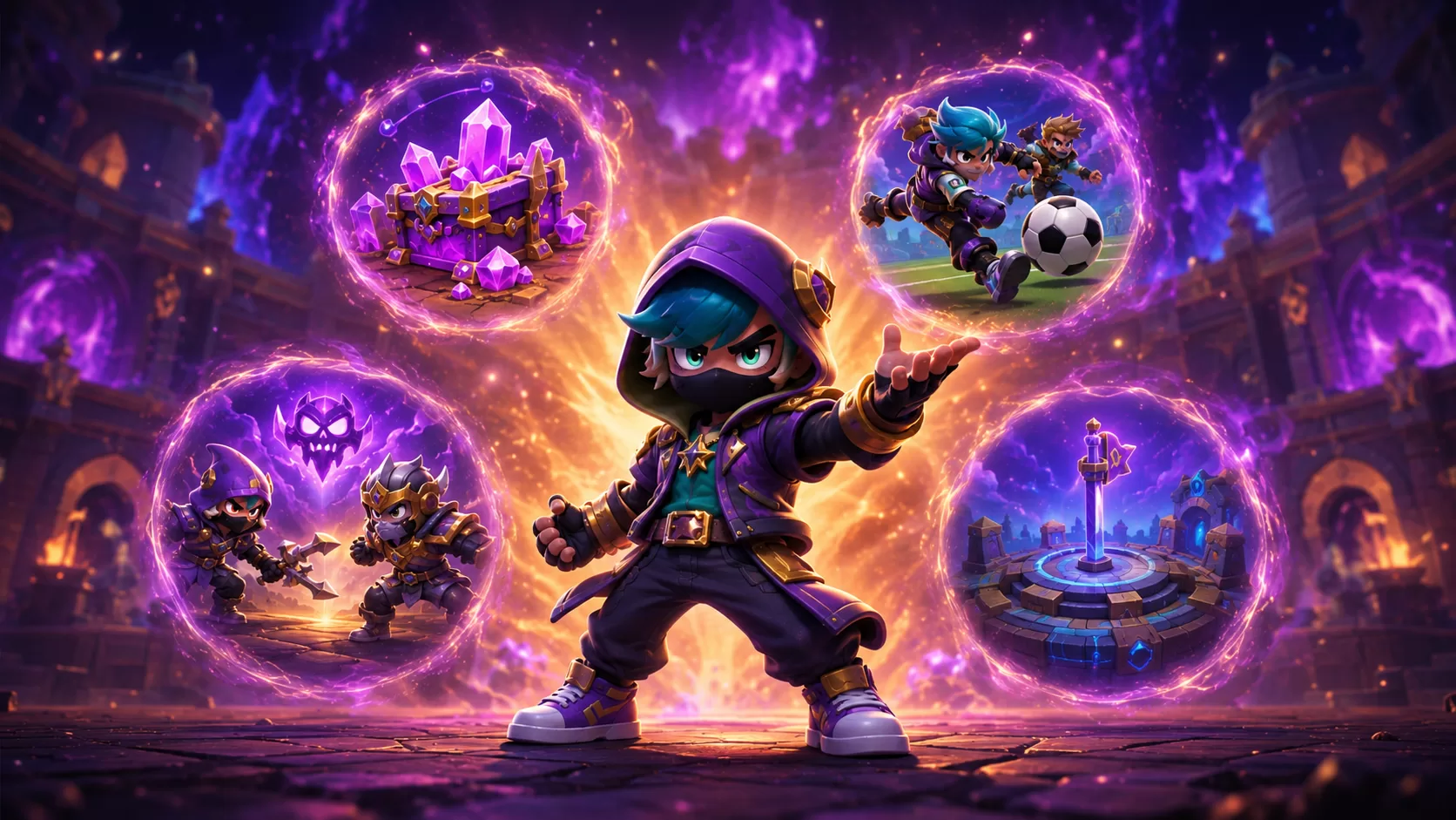 Какая легендарка из Brawl Stars похожа на тебя 1
