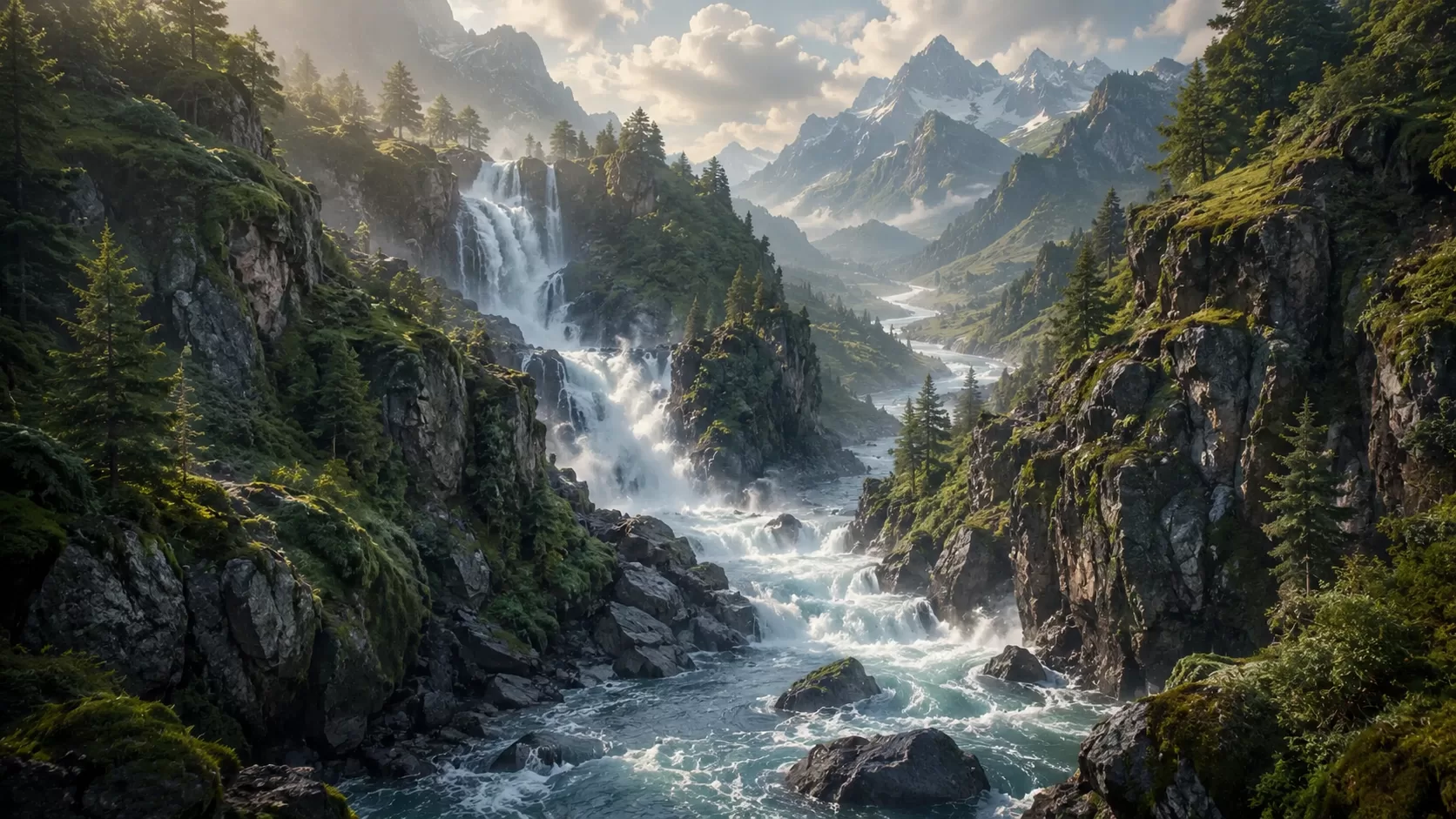 водопад