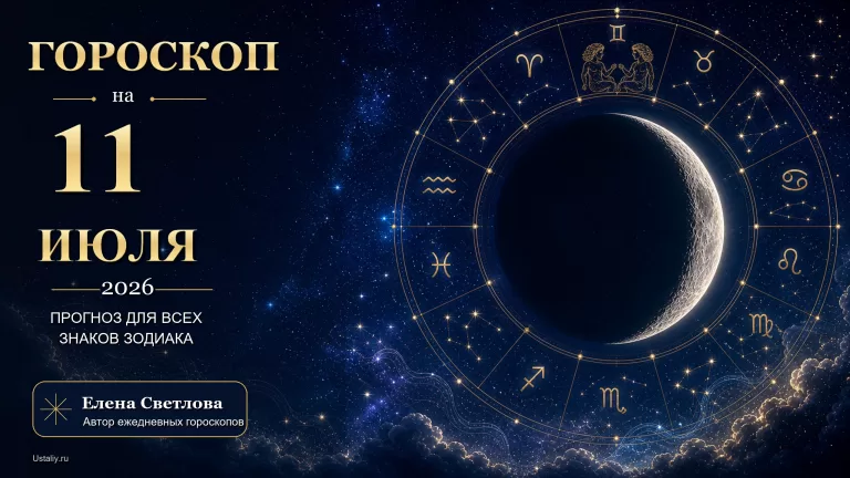 Гороскоп на 11 июля 2026 года