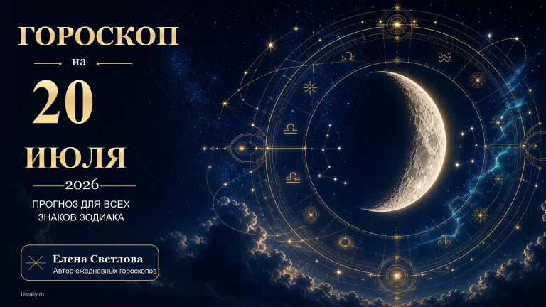 Гороскоп на 20 июля 2026 года