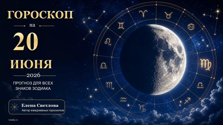 Гороскоп на 20 июня 2026 года