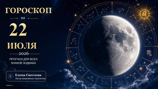 Гороскоп на 22 июля 2026 года