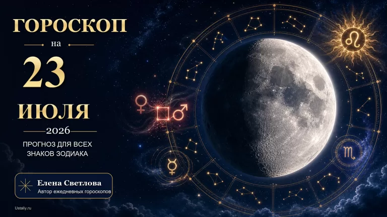 Гороскоп на 23 июля 2026 года