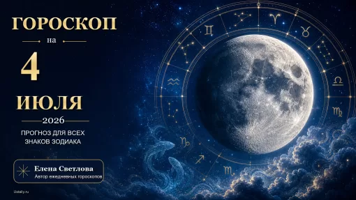 Гороскоп на 4 июля 2026 года
