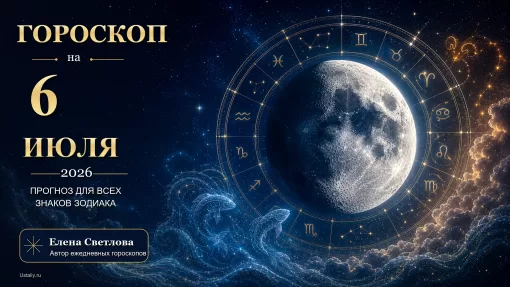 Гороскоп на 6 июля 2026 года