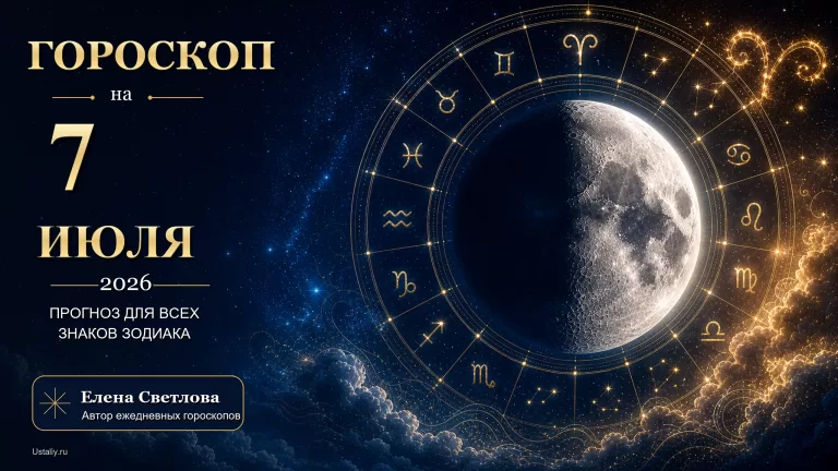Гороскоп на 7 июля 2026 года