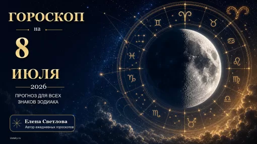Гороскоп на 8 июля 2026 года