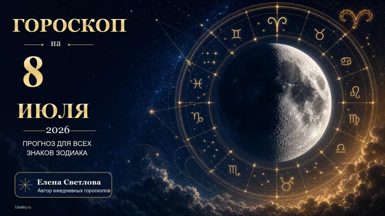 Гороскоп на 8 июля 2026 года