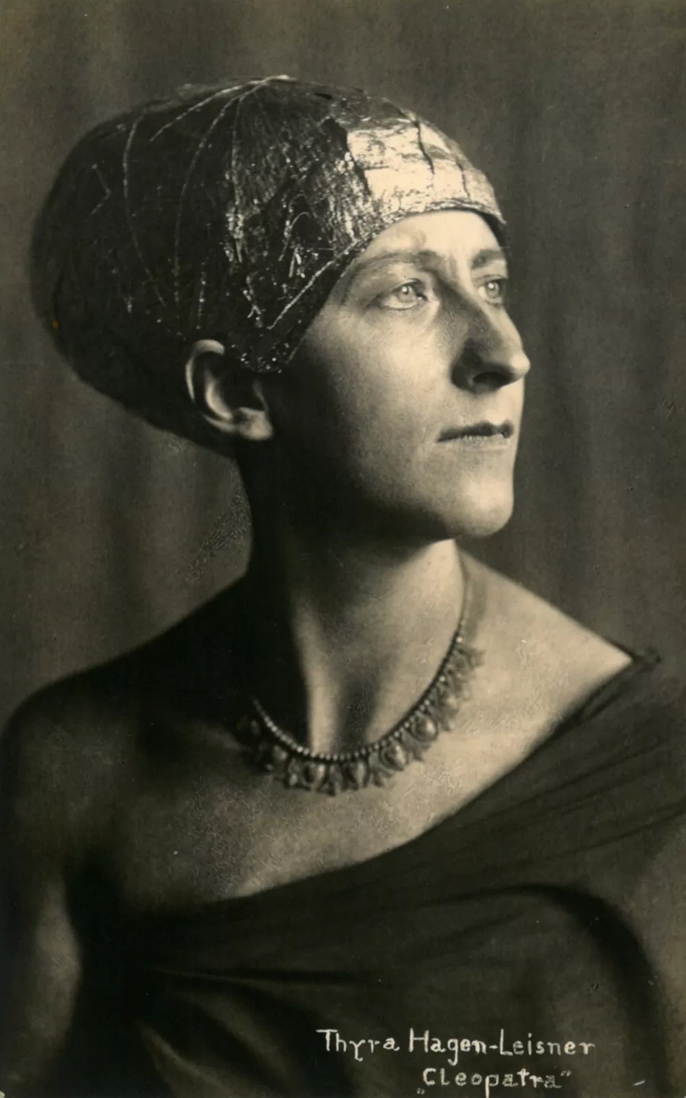 Giulio Cesare Thyra Hagen Leisner Cleopatra portrait Göttingen 1922
