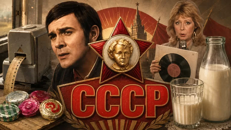 Советский коллаж эпоха СССР