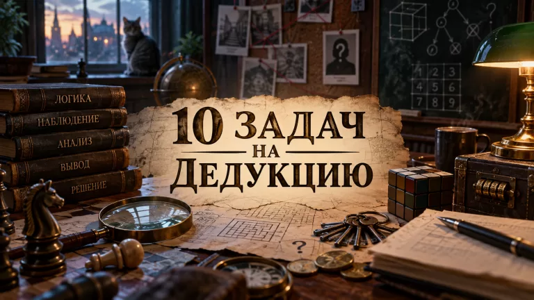 10 задач на дедукцию