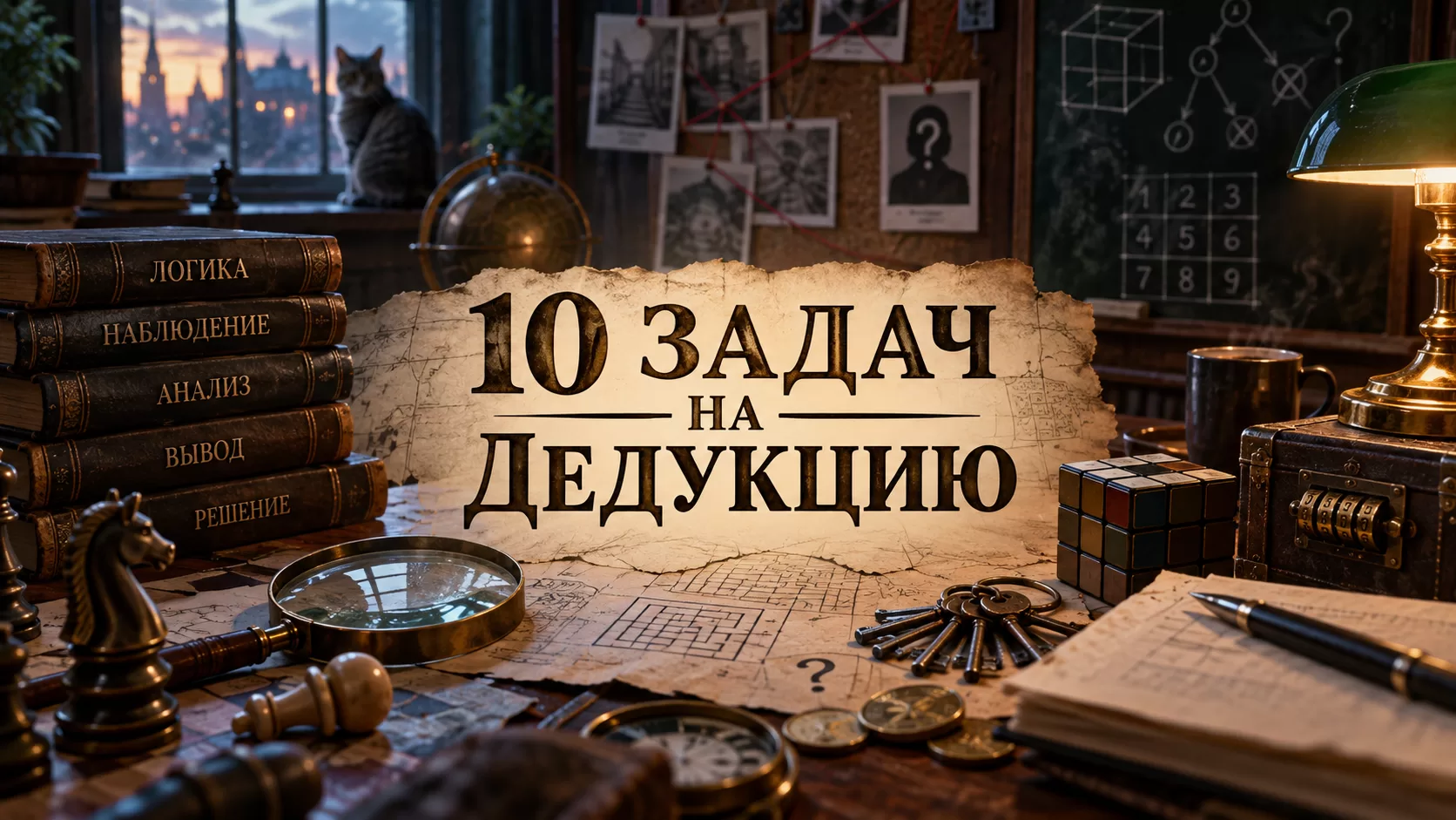 10 задач на дедукцию