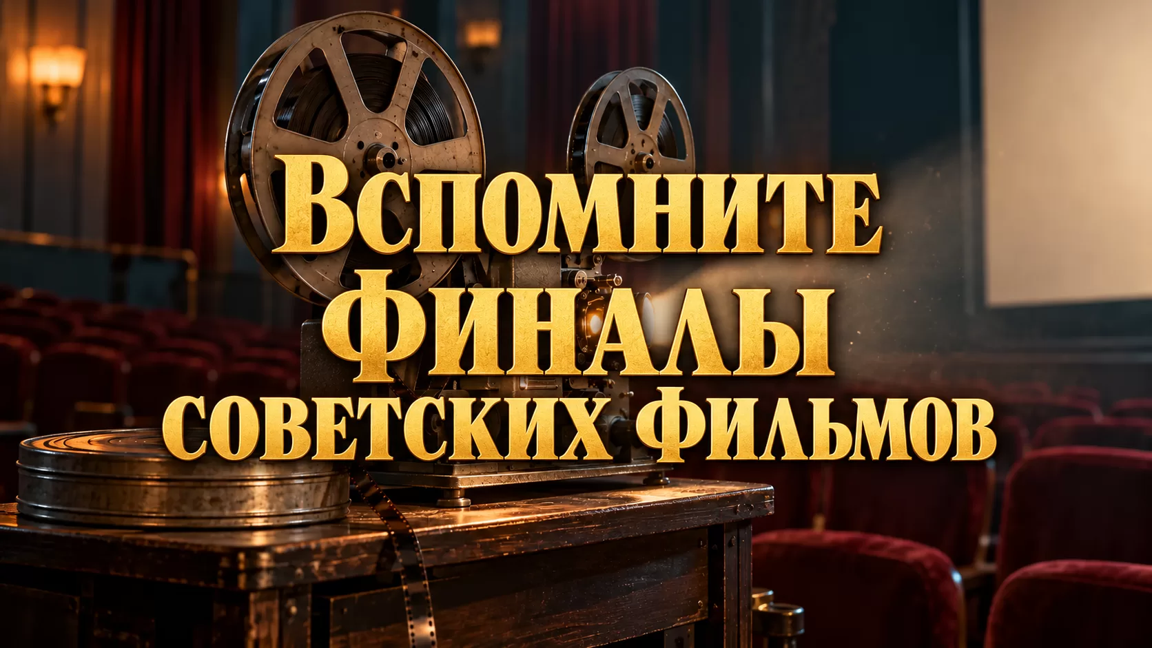 Финалы советских фильмов в луче проектора