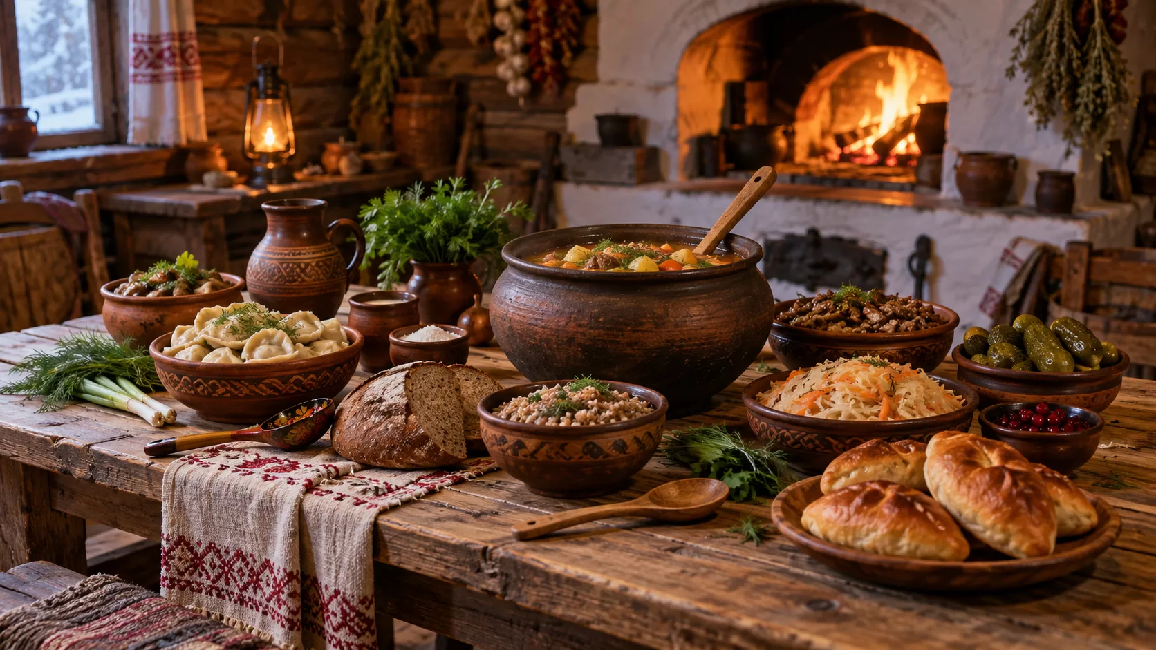 русская кухня